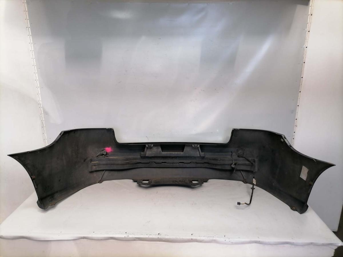 Saab 9-3 YS3F original Sto&szlig;stange Sto&szlig;f&auml;nger hinten 298 Jet Black PDC Limo BJ08